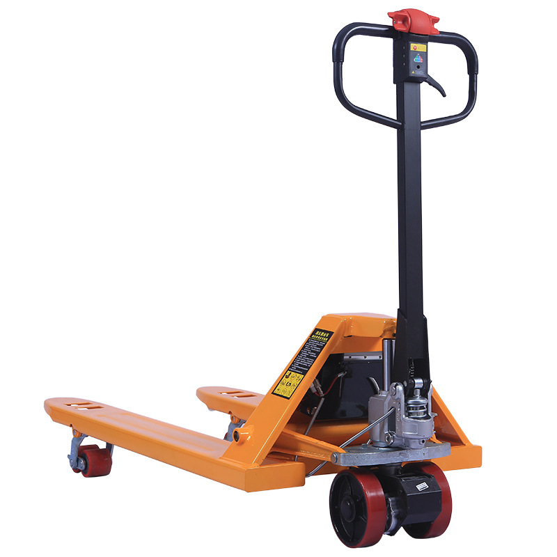 Semi electric transport vehicle